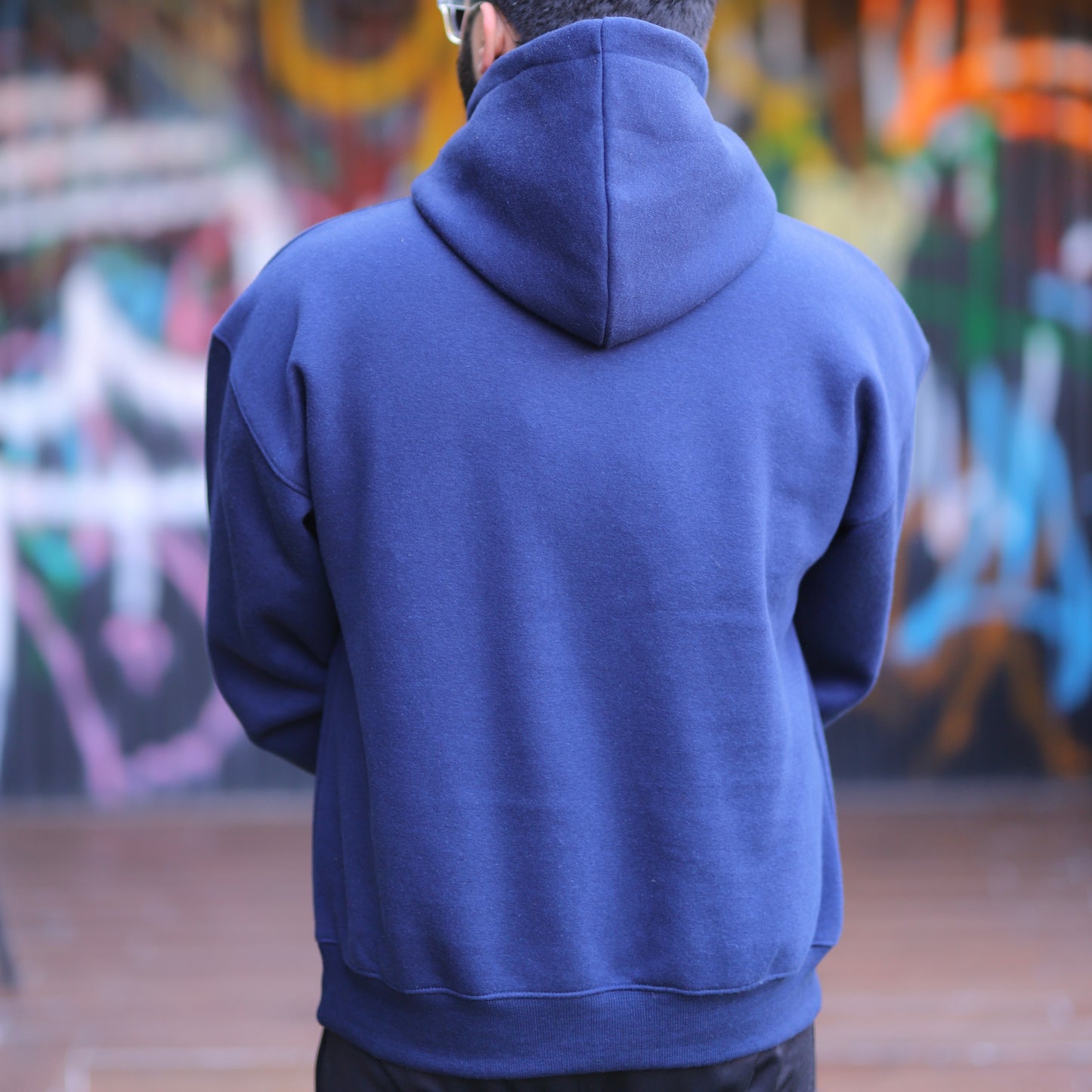 NAVYBLUE OUTLAW OVERSIZED UNISEX HOODIE